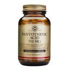 Pantothenic acid 550mg 50 cps, Solgar
