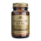 Vitamin B-6 100mg 100 cps, Solgar