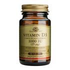 Vitamina D3 1000IU 90 tbl, Solgar