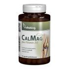 Citrat de Calciu-Magneziu cu vitamina D 90 cps, Vitaking