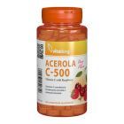 Vitamina C 500mg cu acerola cu gust de zmeura 40 cpr, Vitaking