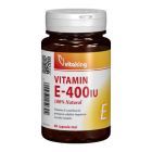 Vitamina E naturala 400 UI 60 cps, Vitaking