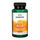 Acid folic 800mcg 250 cps, Swanson