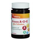 Vitamina A+D+E+seleniu 30 cps, Vitaking
