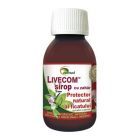 Livecom sirop cu zahar 100ml, Ayurmed