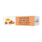 Balsam de buze cu ulei argan, ulei de migdale dulci si aroma populara 4,8g, Manicos