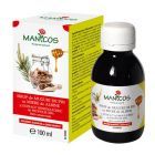 Sirop de muguri de pin cu miere si propolis 100ml, Manicos