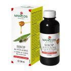 Sirop de patlagina cu miere 200ml, Manicos