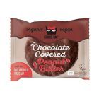 Cookie invelita in ciocolata cu unt de arahide fara gluten bio 50g, Kookie Cat