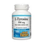 L-tirozina (L-Tyrosine) 500mg 60 cps, Natural Factors