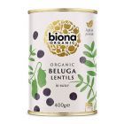 Linte neagra Beluga fara sare bio la conserva 400g, Biona