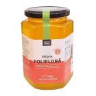 Miere poliflora bio, cruda, nefiltrata 1000g, Obio