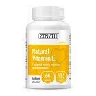 Natural Vitamin E 60 cps, Zenyth