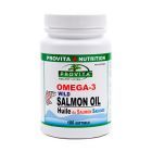 Omega 3 ulei de somon salbatic de pacific 1000mg 100 cps, Provita Nutrition