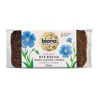 Paine integrala de secara cu seminte de in bio 500g, Biona