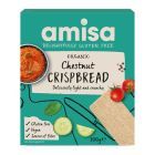 Crispbread (painici) cu castane fara gluten bio 100g, Amisa