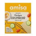 Crispbread (painici) cu naut fara gluten bio 100g, Amisa