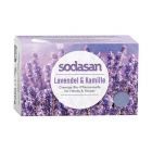 Sapun Crema Bio Lavanda si Musetel 100g, Sodasan