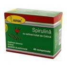 Spirulina cu extract total de catina 40 cpr, Hofigal