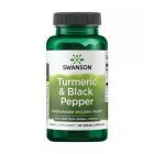 Turmeric & Black Pepper 60 cps, Swanson