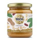 Crema de arahide crunchy cu sare eco 250g, Biona