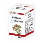 Valeriana & Vitamina C 30 cps, FarmaClass