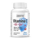Vitamina C + D3 + Zn 60cps, Zenyth