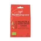 Bomboane (Dropsuri) cu Miere de Manuka, Ghimbir si Echinacea 120g, Wedderspoon