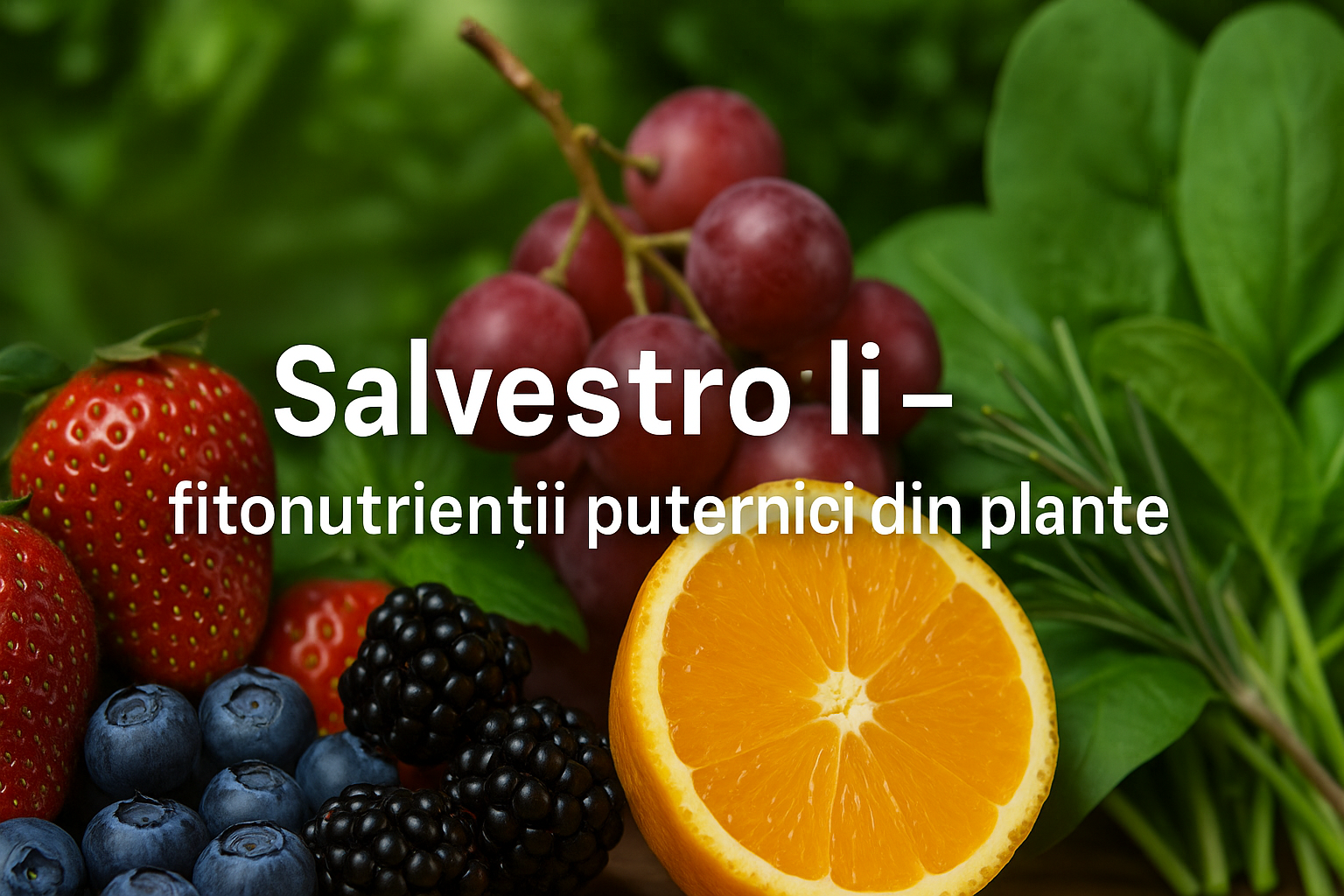 Salvestroli – beneficii, surse naturale și suplimente Vitals